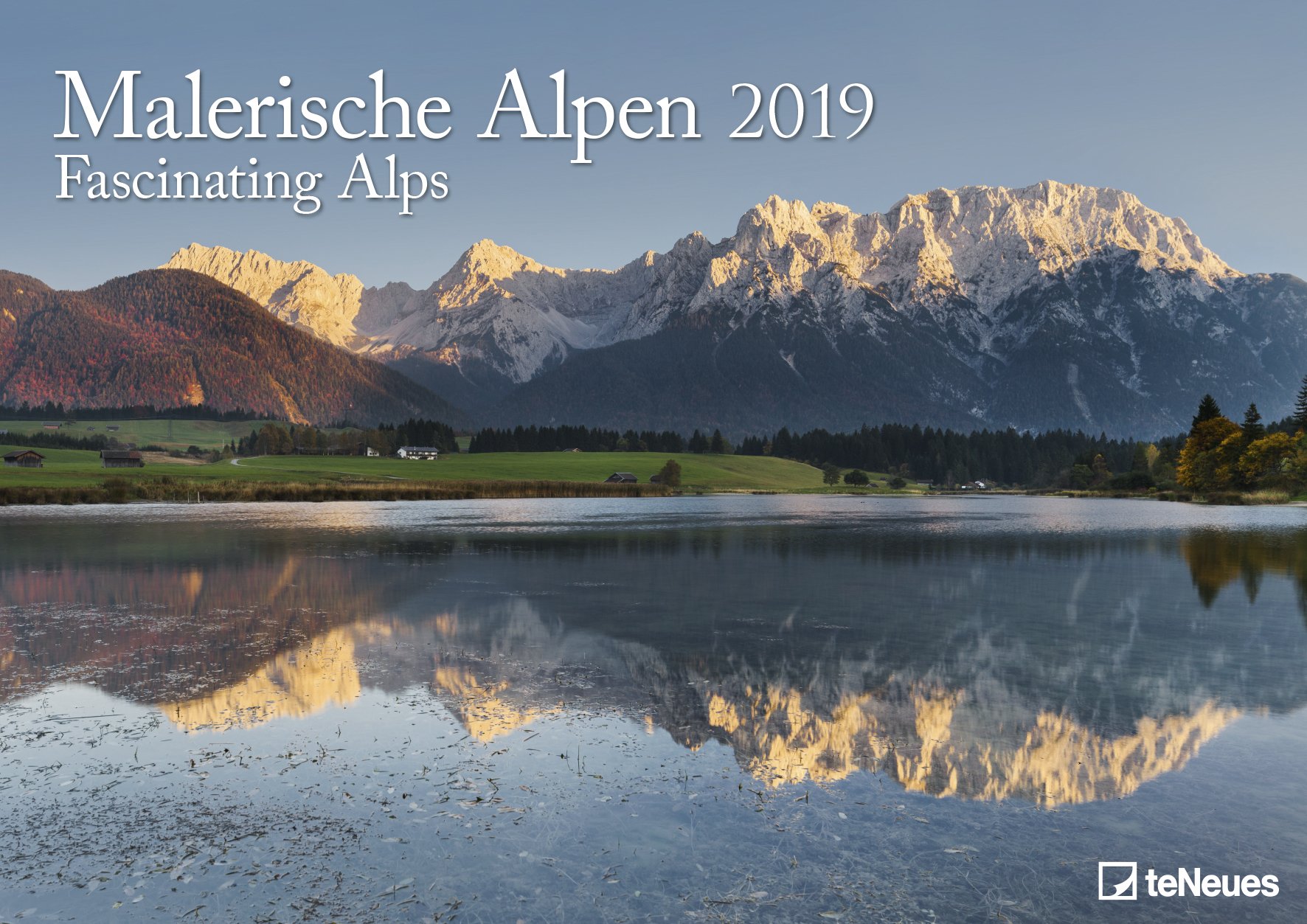 2019 Fascinating Alps Calendar - teNeues - 42 x 29.7cm (English, German and French Edition)
