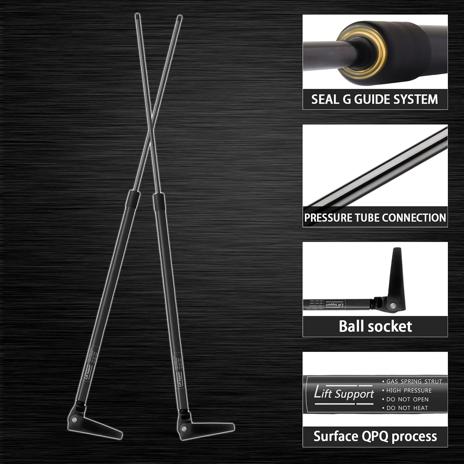Rear Tailgate Gas Struts for Subaru Outback Legacy 2010-2014 -Excluding Forester Spring Shocks Lift Supports 2PC Set Heavy Duty Gas Struts Replacement 63269AJ00A