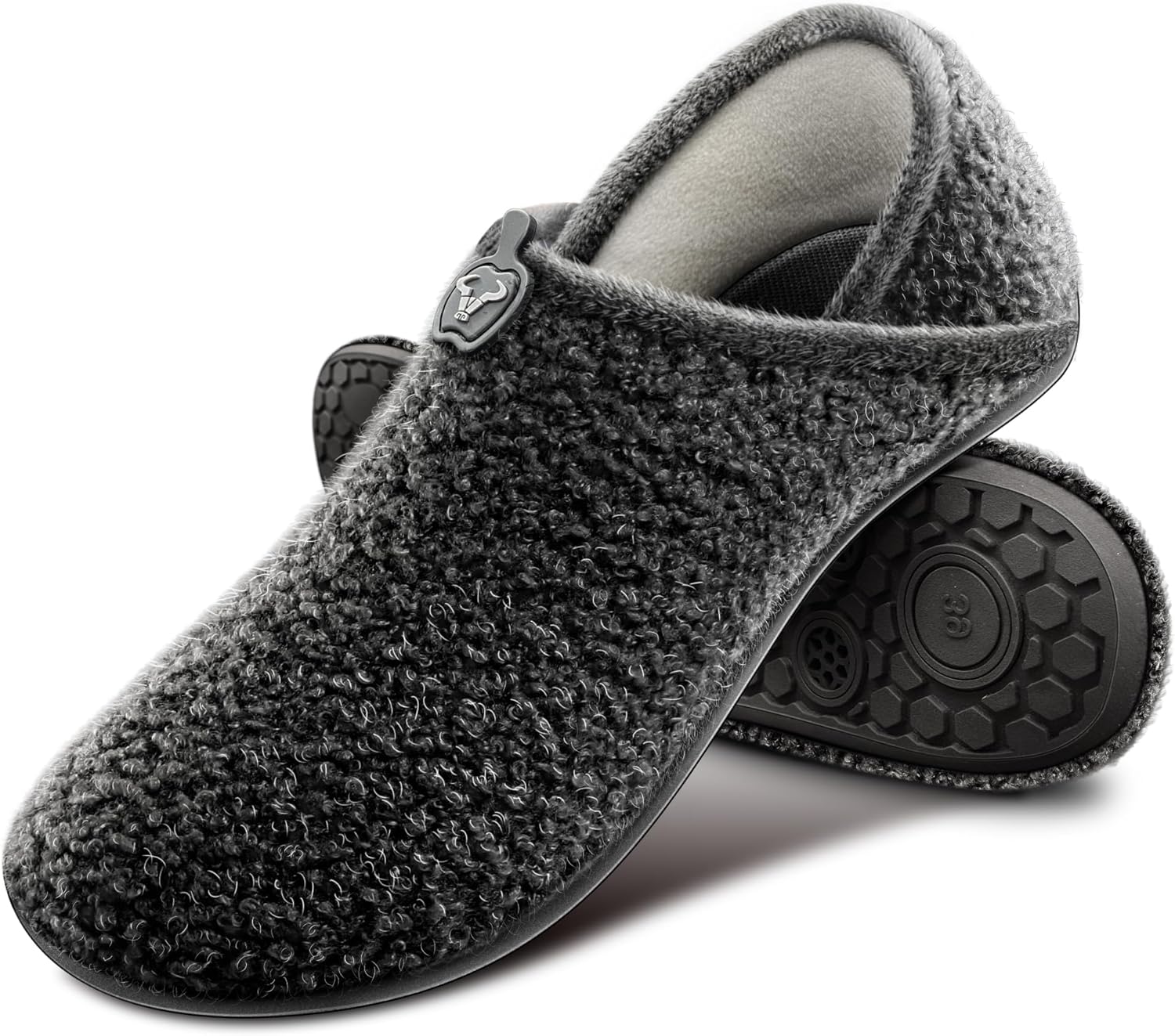 BULLIANT Women Slippers Socks, Slip on Shoes for Women Barefoot Yoga Shoe Comfortable Stretch Fit