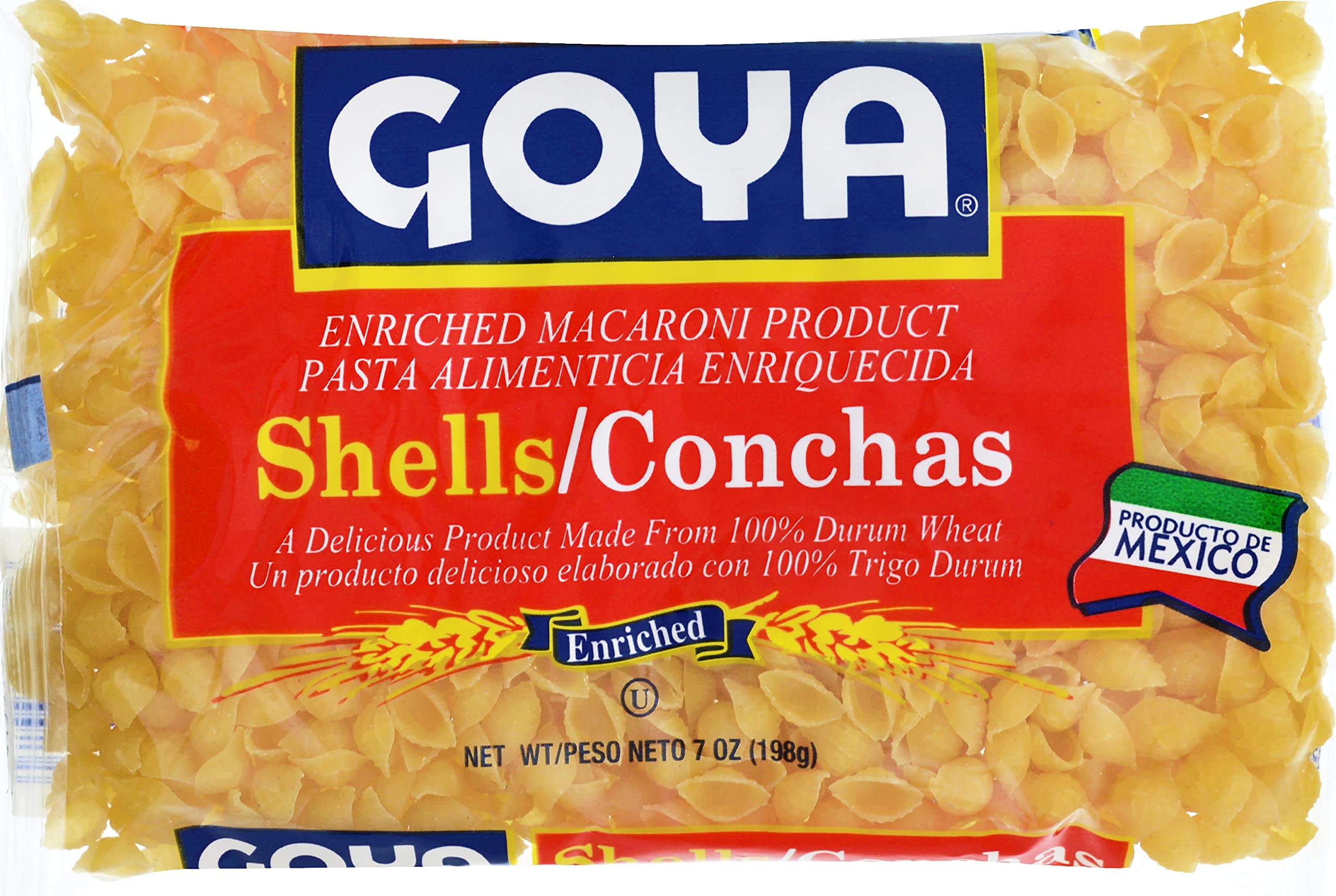 Goya Shells Enriched Macaroni Pasta, 7 Oz