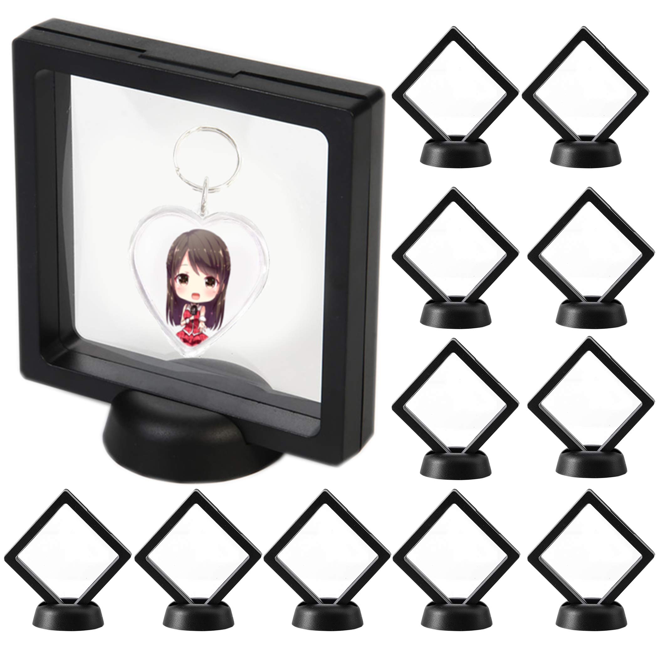 Amazon.co.jp: ディスプレイボックス スタンド 9cm アクリル