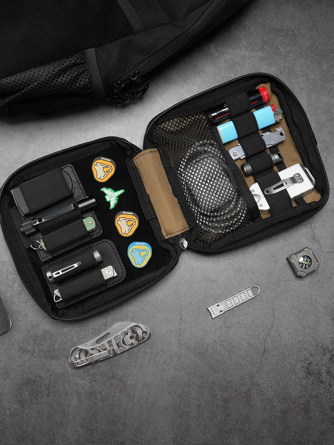 VIPERADE CHP1 Molle Pouch Tool Bag, Tactical Admin Pouch EDC Organizer - Image 2