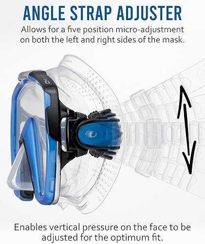 Miniatura 3 de Tusa M1001 máscara de buceo FREEDOM HD