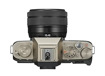 FUJIFILM X-T100 シャンパンゴールド ミラーレス一眼カメラ 富士フイルム、ミラーレスカメラのエントリー機「X-T100