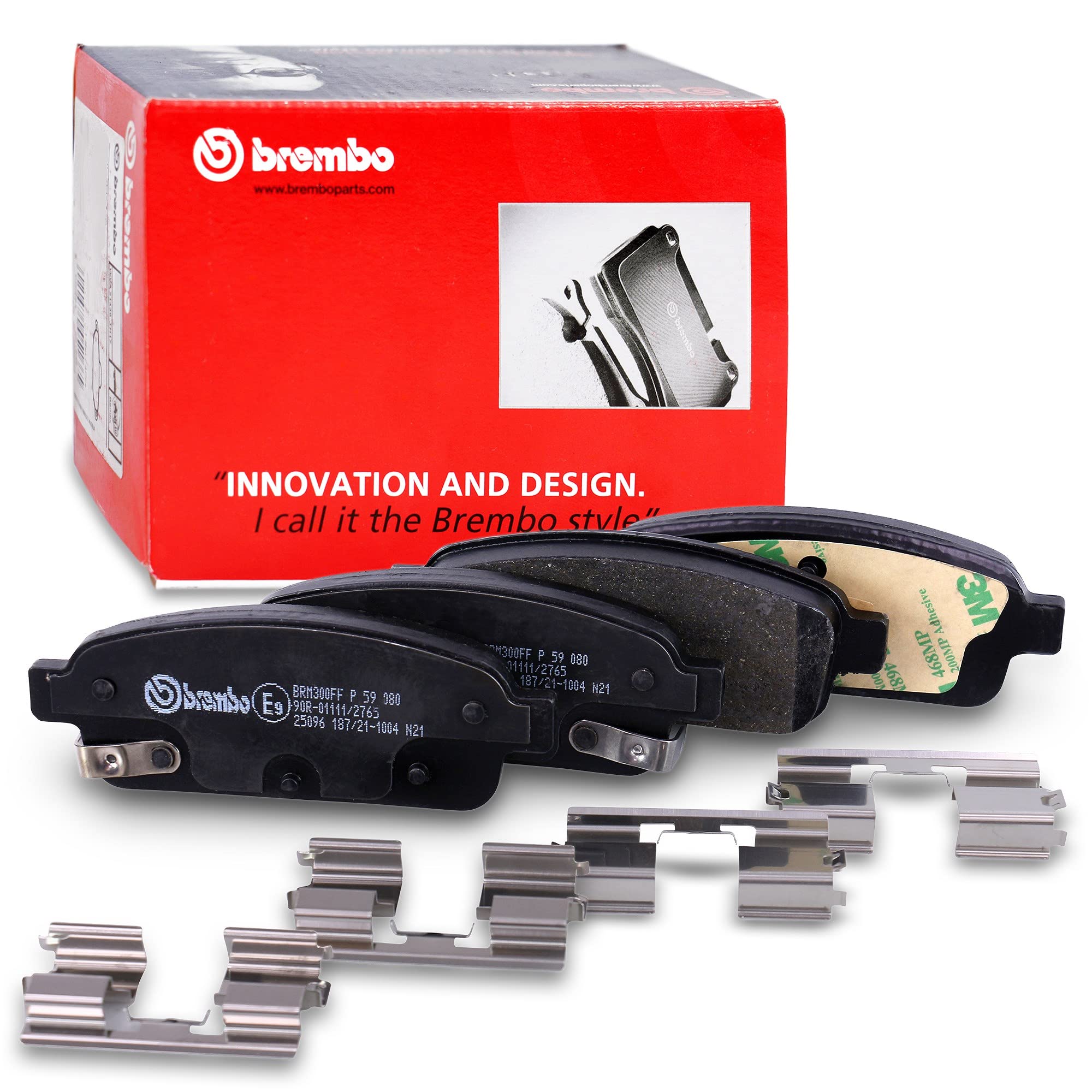 Brembo P 59 080 - Pastiglia Freno - Posteriore
