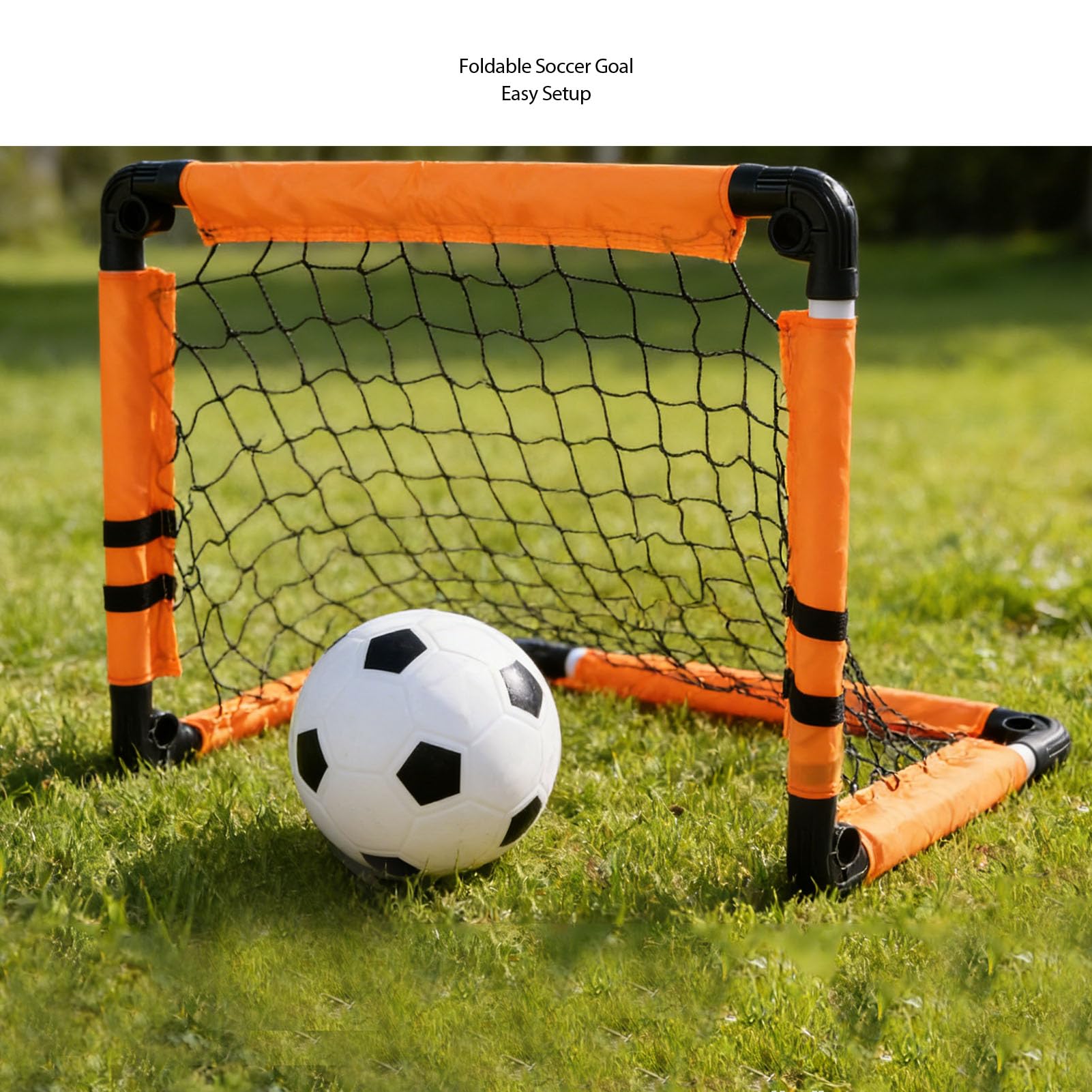 Fockety Porterías de Fútbol para Niños para Juego de Patio Trasero