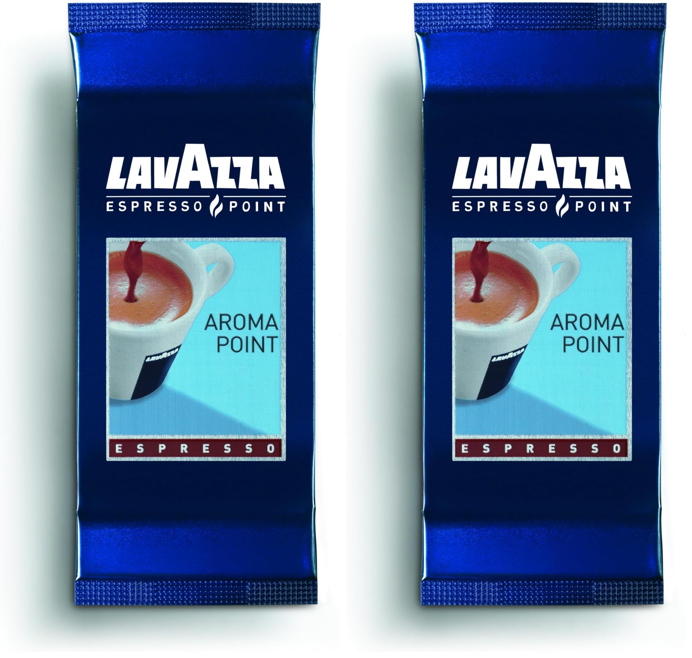 Lavazza, Espresso Point Aroma Point, 100 Capsule Caffè, Ideali per un Espresso Pieno ed Equilibrato, dal Gusto Dolce e Intenso, Arabica e Robusta, Tostatura Media, 50 Astucci da 2 Capsule