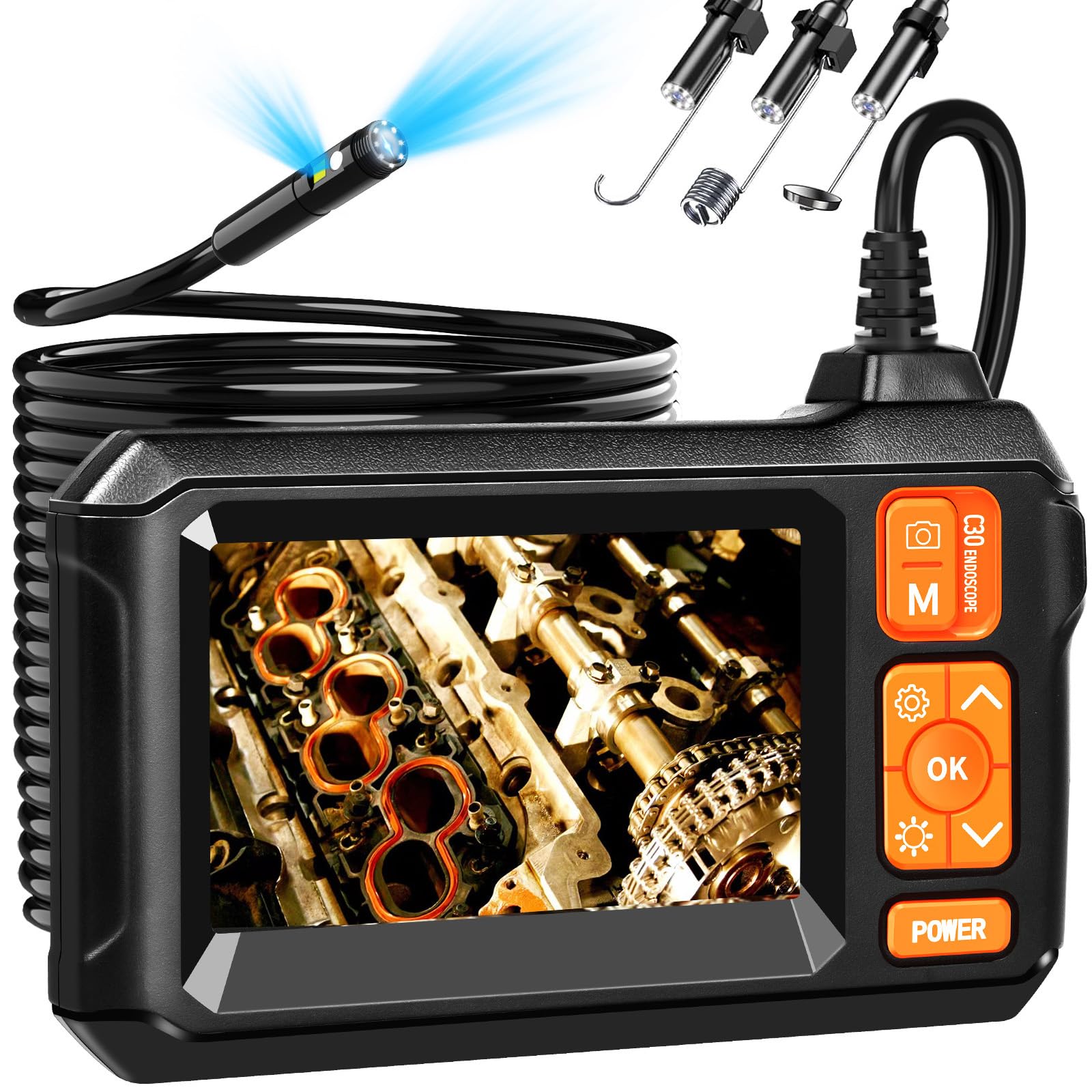 Daxiongmao Endoscope Camera with Light, 1080P HD Borescope — Amazon image 9