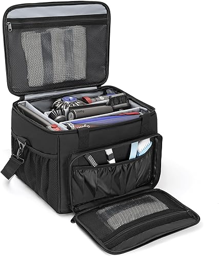 Bolsa de almacenamiento para accesorios de aspiradora compatible con Bissell, Dyson, Shark y BLACK+DECKER, funda de transporte para accesorios de