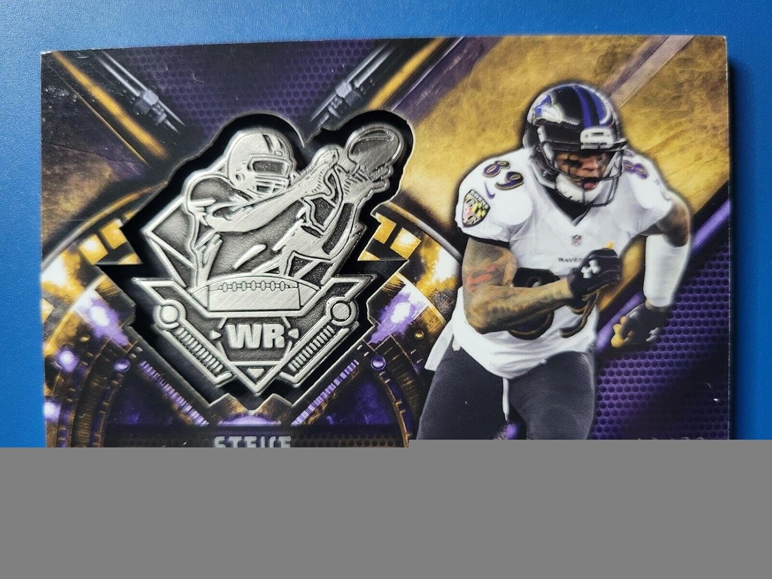 Steve Smith 2015 TOPPS COMMEMORATIVE FANTASY CLUB MEDALLION #D /50 RAVENS! - Football Cards