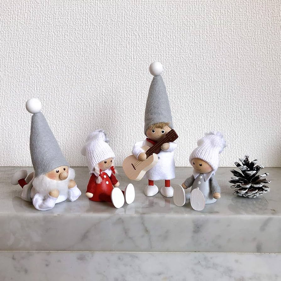 新品　ノルディカニッセ 寝転がるサンタ　２個セット NORDIKA nisse / ノルディカニッセ 寝転がるサンタ2体