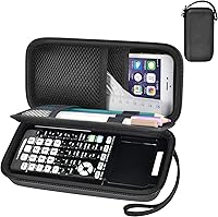 Vista 1 de Funda compatible con calculadora gráfica Texas Instruments TI-84 Plus CE/TI-84 Plus/TI-83 Plus/TI-30XS / TI-36Pro, calculadoras científicas