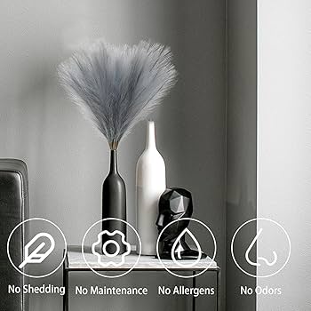 値下げ中‼️パンパスグラス　３０本 Amazon.co.jp: MAKHOT 5ピース グレー パンパスグラス トール