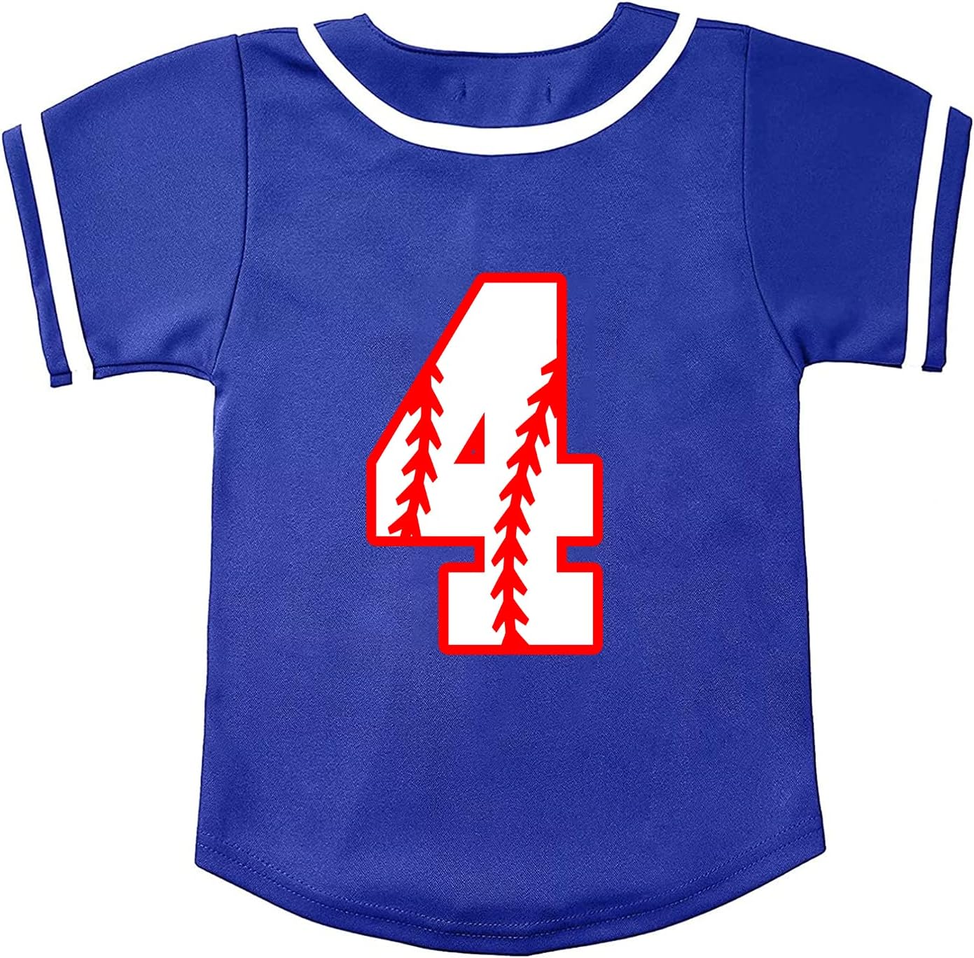 BAICAIYU Baby Baseball Jersey and Socks 2pcs Set Birthday Outfit Boys and Girls 2-4 Years Old Toddler Softball Shirt - Image 3