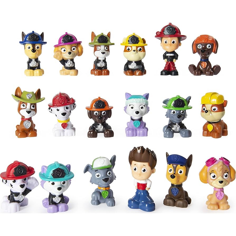 Paw Patrol キャラクター13点セット Amazon.com: Paw Patrol Full Playset - All Base Characters