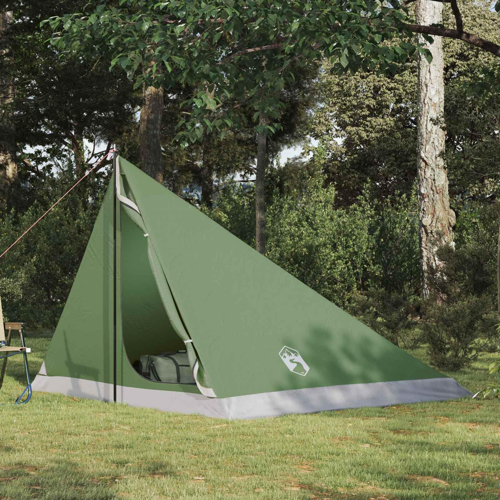 Tenda da Backpacking 4 Persona Verde Poliestere 185T 248x227x170 cm