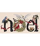 Noel Counted Cross Stitch Kit-14.25x7 14 Count
