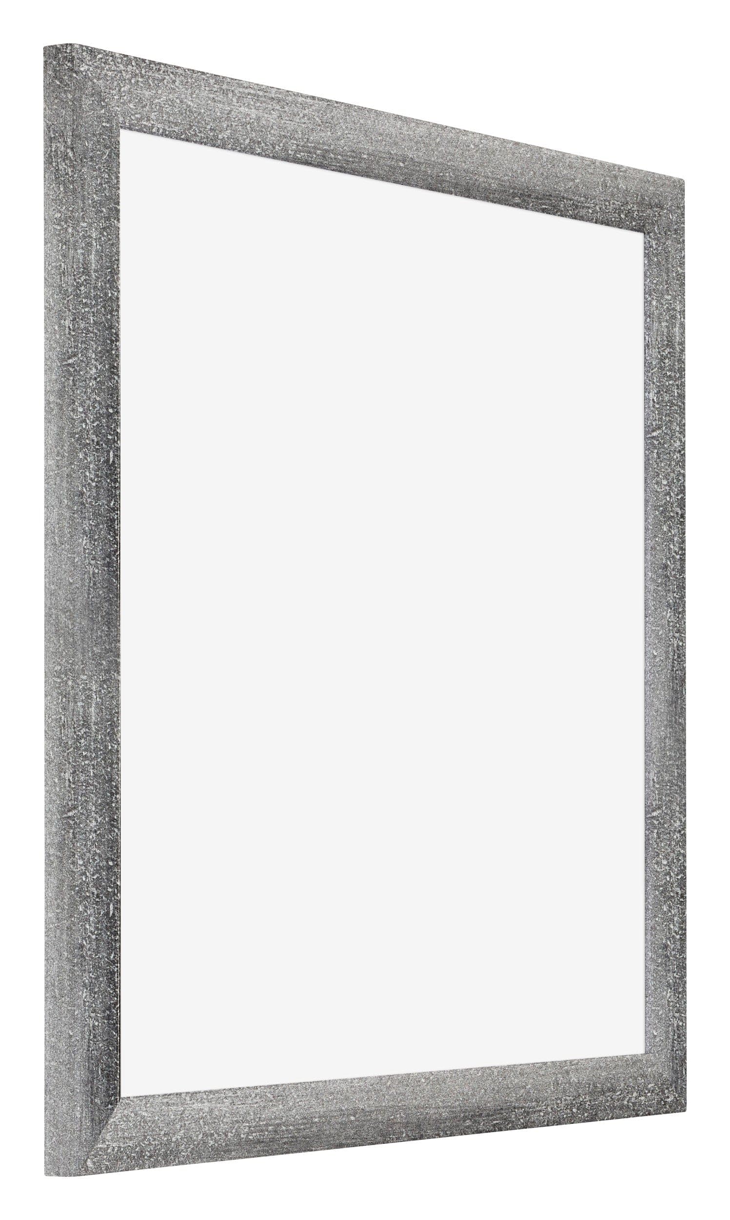 Houten Fotolijst 37,5x98cm Zwart Zilver Gepolijst