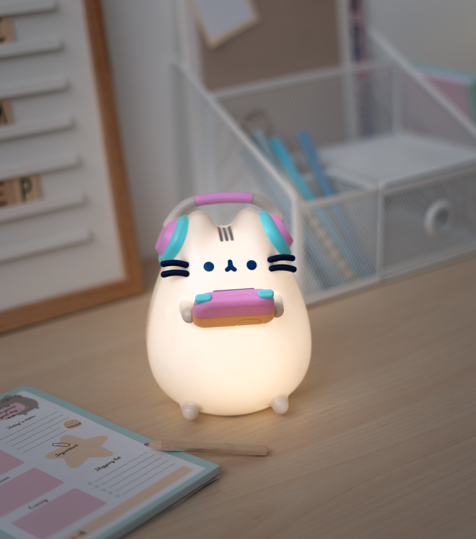 Lámpara infantil Pusheen Grupo Erik 7 pulg miniatura 7