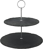 Vista 3 de Evco International Creative Home - Soporte de 2 niveles con asa, pizarra