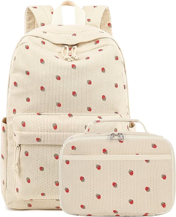 Bluboon Backpack for Girls Kids Preschool Backpack with Lunch Box Kindergarten Bookbag Toddler School Bags Set