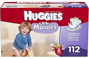 Huggies Little Movers Size 6: Dependable Diapers for Active Toddlers