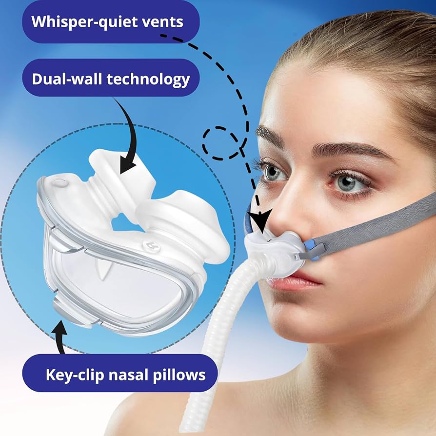 AIR FIT P10 (2個) CPAP Amazon.com: AirFit P10 Nasal Pillow Cushion (Medium - 2 Pack