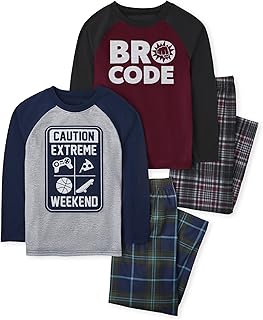 Girls Long Sleeve 2 Piece Pajamas