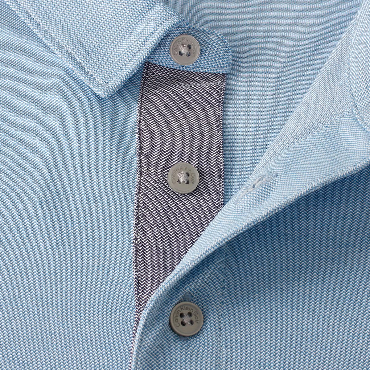 Calvin Klein Meska 2025 Prep Campus Oxford Pique Golf Koszulka Polo