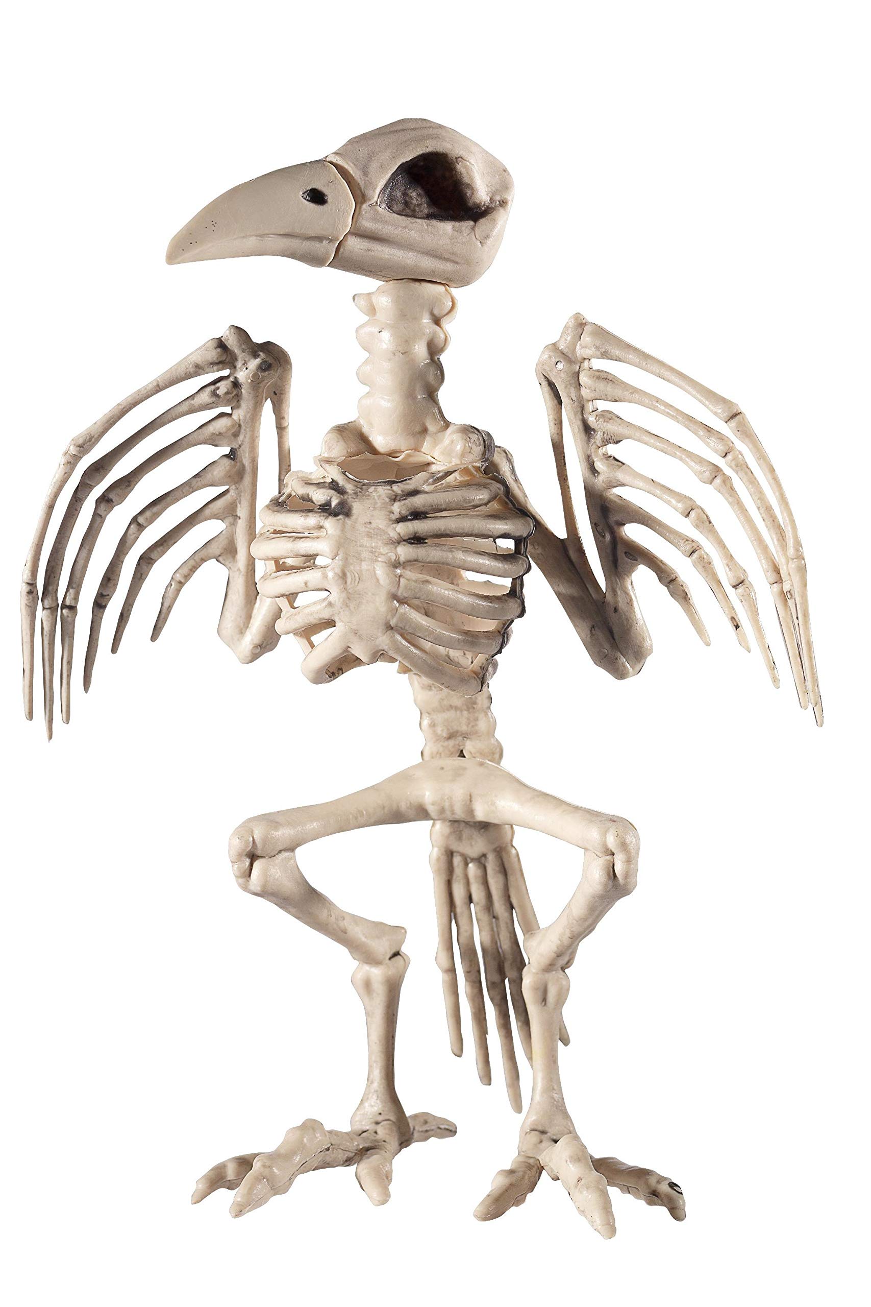 Smiffys Raven Skeleton Prop