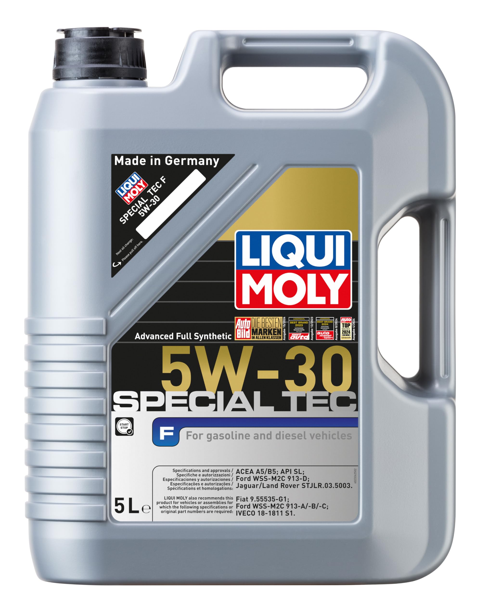 Liqui Moly Special Tec F 5W-30 5 l Otomotiv Bakım Ürünü