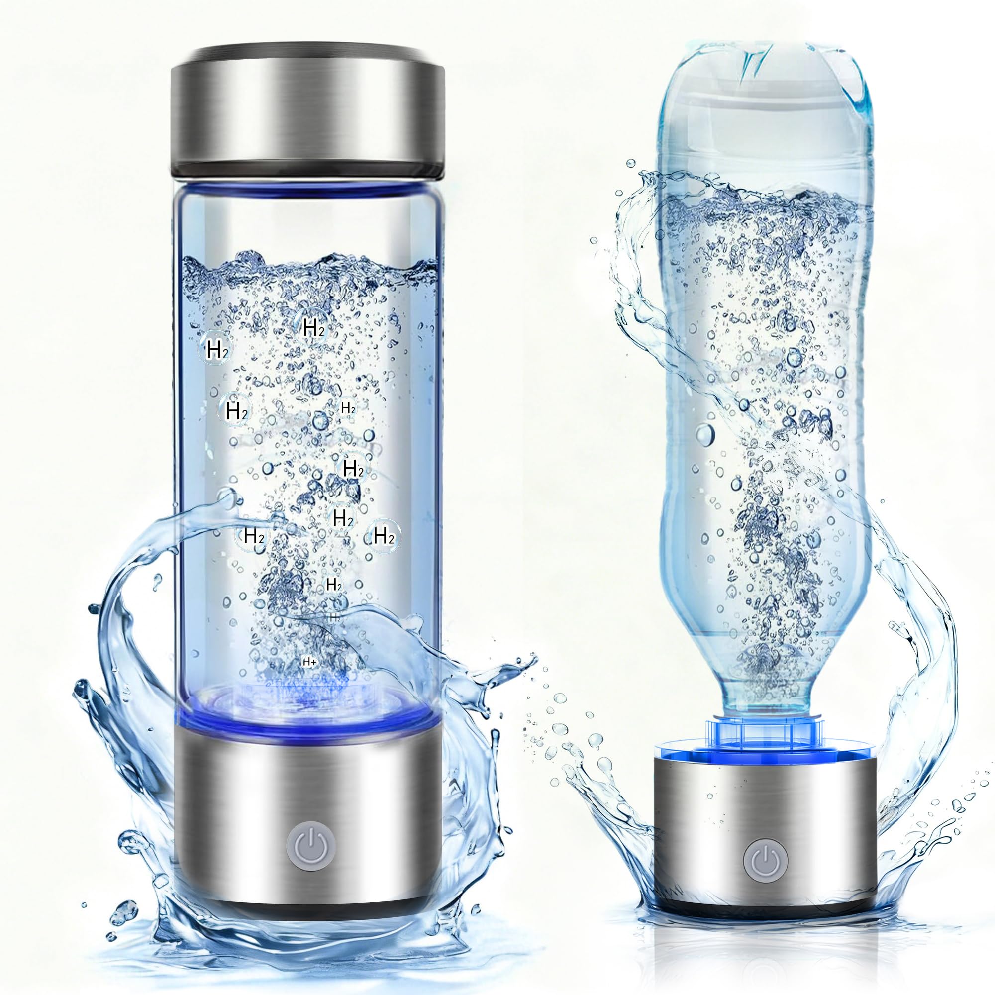 Amazon.com : Hydrogen Water Bottle, 2800PPB in 3Min, SPE PEM Tech