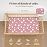 FIEMOL Baby Crib Sheets Girl, 3 Pack Toddler Bed Sheets Fit for 52x28 Standard Crib and Toddler Mattresses, Super Soft Microfiber Pink Stars