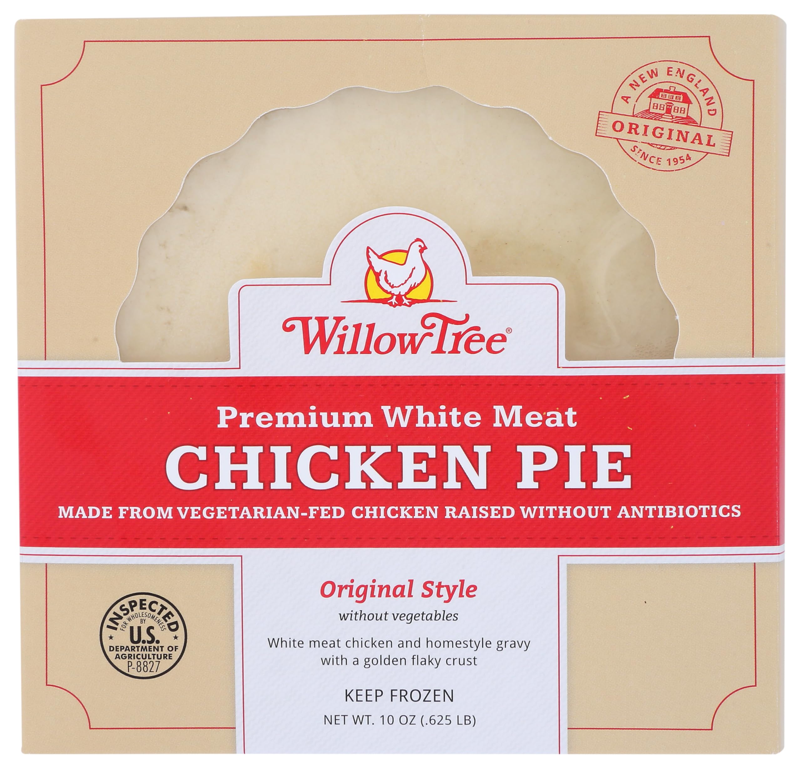 WILLOW TREE FARM Chicken Pot Pie, 10 OZ