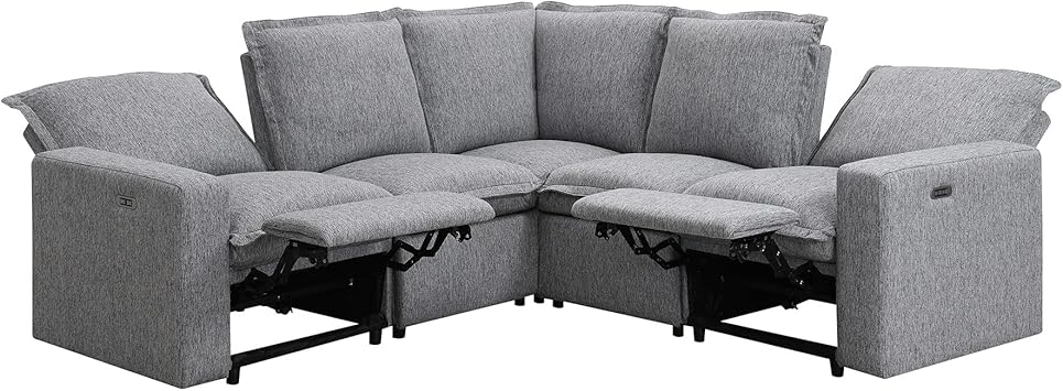 Amazon.com: Morhome Reclining Motion Sofa Chair, L-Shaped Sectional ...