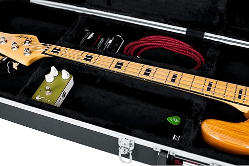 Miniatura 11 de Gator Cases Deluxe ABS Molded Guitar Case for Electric Bass Guitars (GC-BASS)