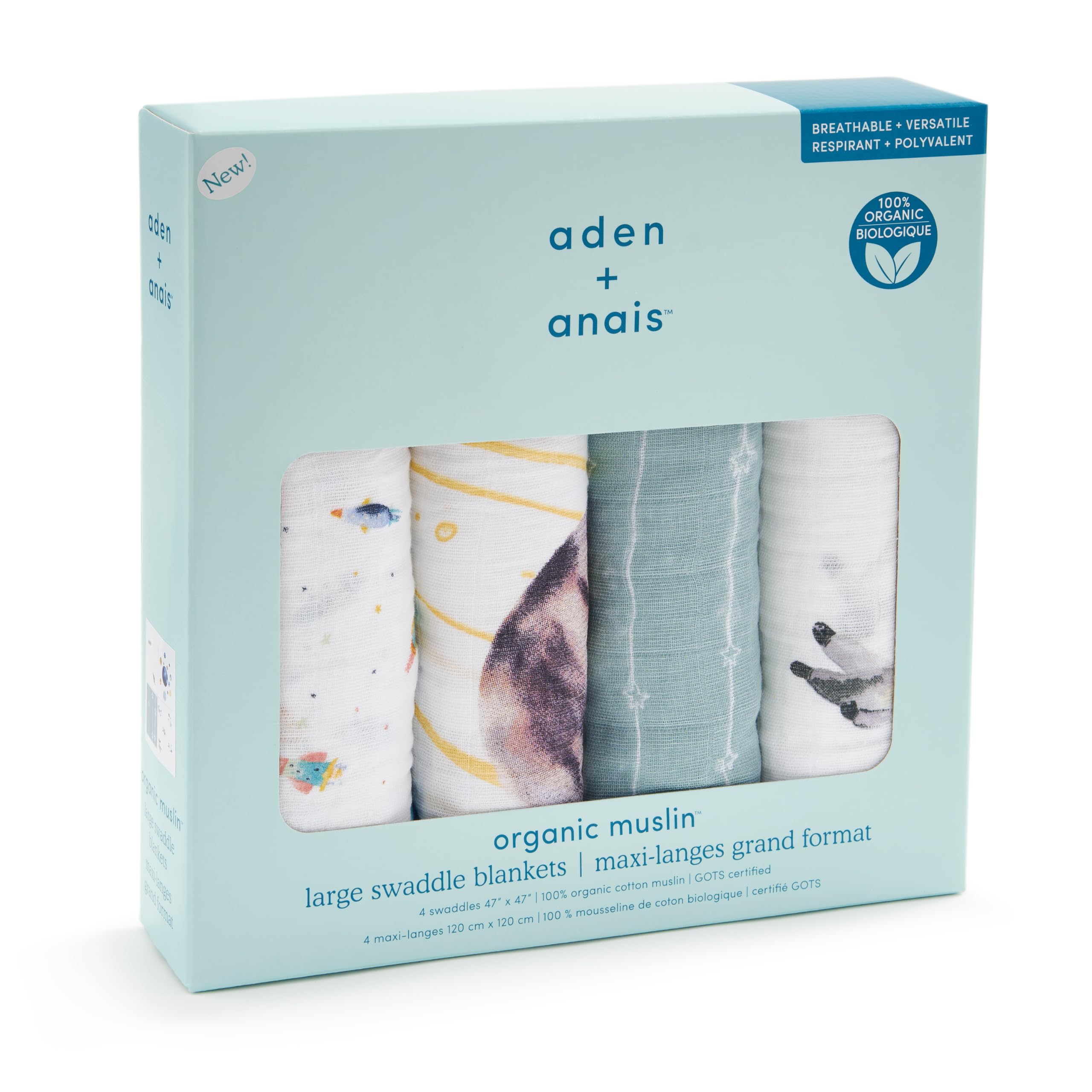 Amazon.co.jp: aden+anais エイデンアンドアネイ おくるみ スワドル