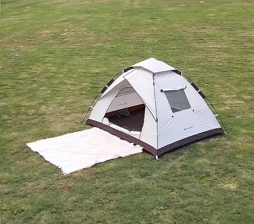 Miniatura 5 de Tienda de campaña con configuración instantánea, tienda impermeable, 1-2 personas, fácil instalación rápida, tiendas familiares para acampar