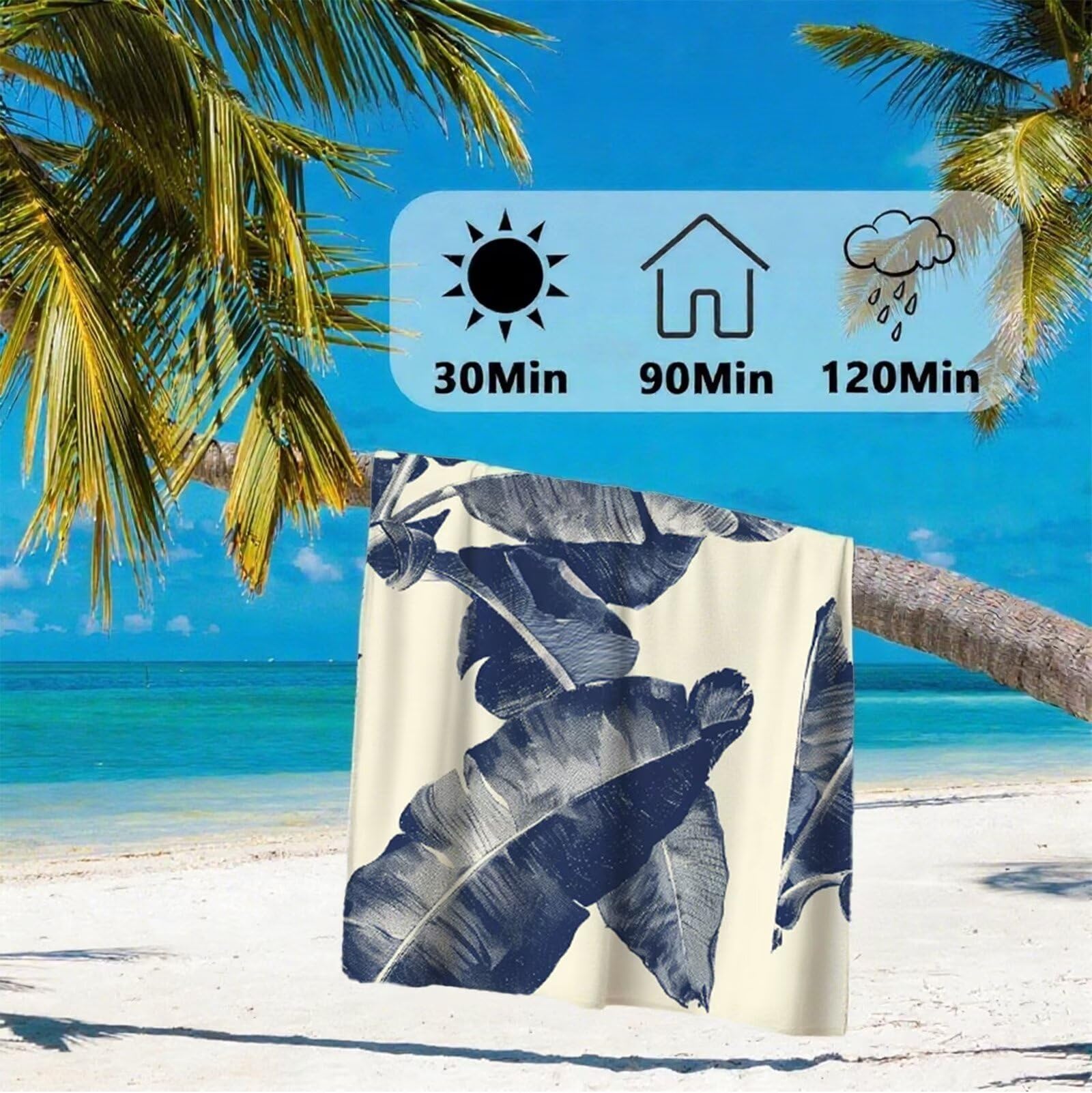 Telo Mare Microfibra 220x100 cm Telo Mare Grande, Asciugamano Palestra Asciugatura Rapida, Stuoia Campeggio Anti-Sabbia, Morbido, Assorbente, con Borsa Portaoggetti, Accessori Campeggio, Regalo Y2-590