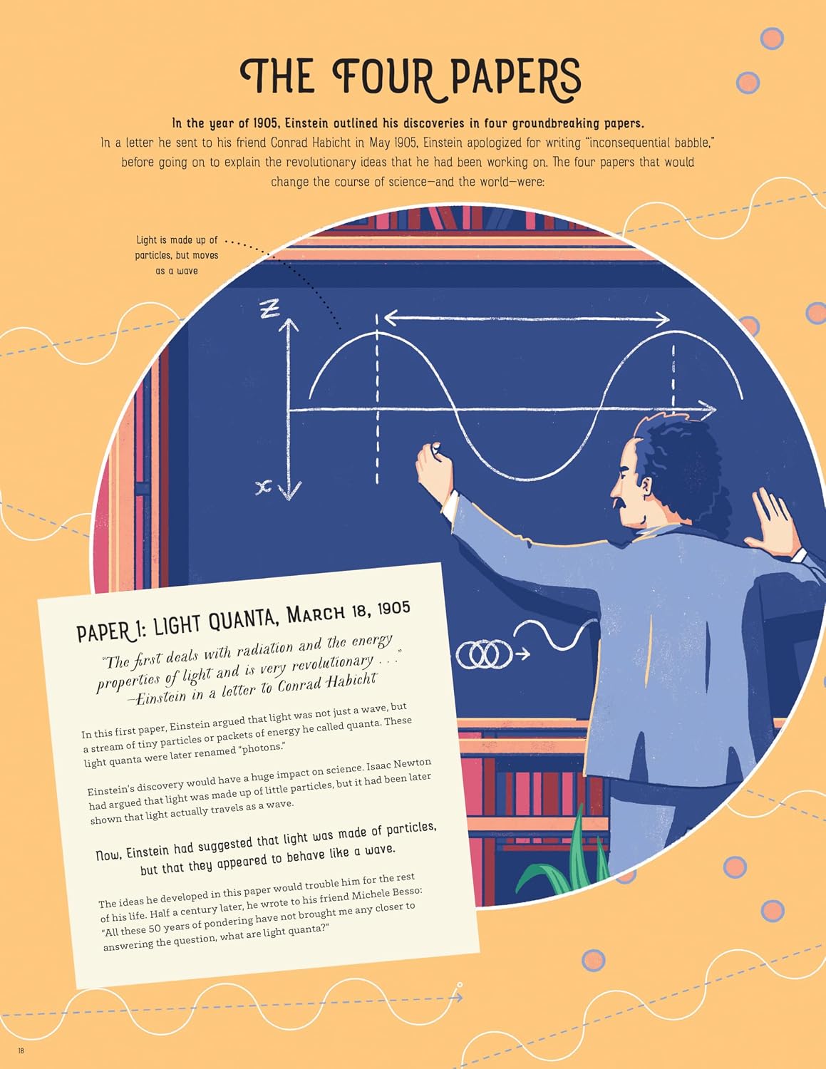Albert Einstein's Theory of Relativity (Fox Chapel Publishing) Illustrated Guide to Space-Time, E=mc2, Thought Experiments, and Modern Science Discoveries (Words that Changed the World)