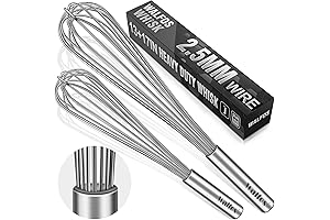 Walfos Premium Commercial Whisk Set