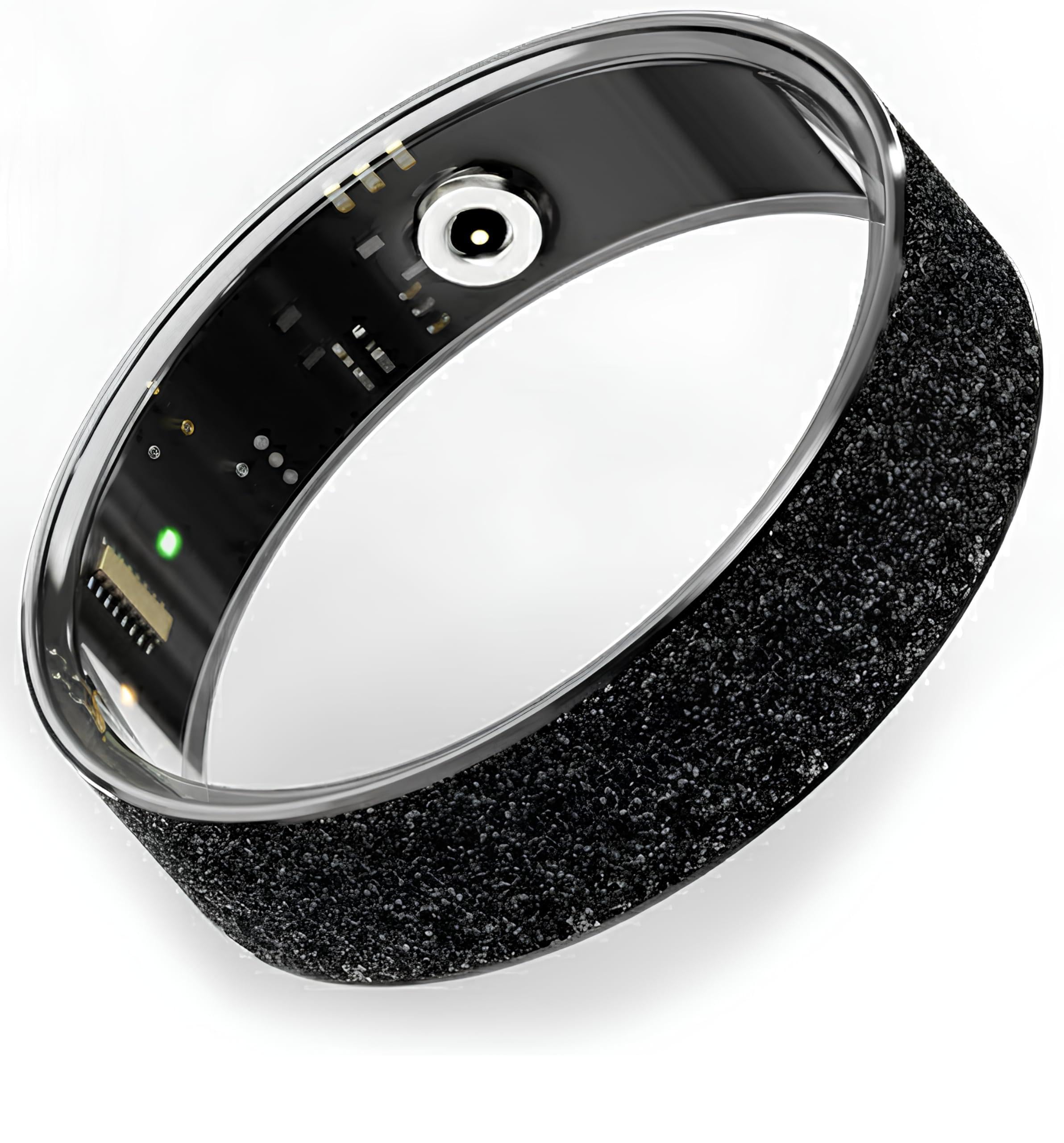 Excellence Smart Ring for Women, Size 8 Ø 18.1mm – Bluetooth Fitness Tracker Ring, Sleep Tracker, Heart Rate Monitor, Blood Oxygen & Pressure, Health Tracker Ring, GPS Smart Ring, Activity Tracker-image-41