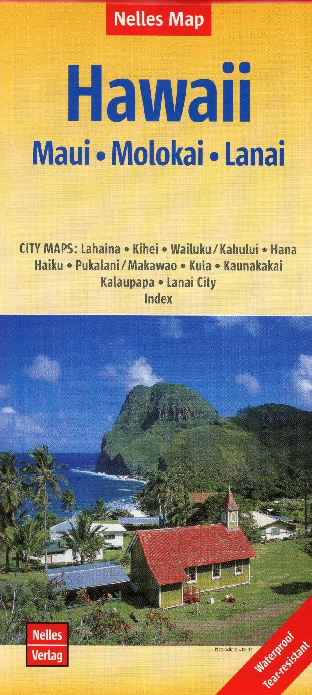 Mauï / Molokaï / Lanaï nel.map Hawaii