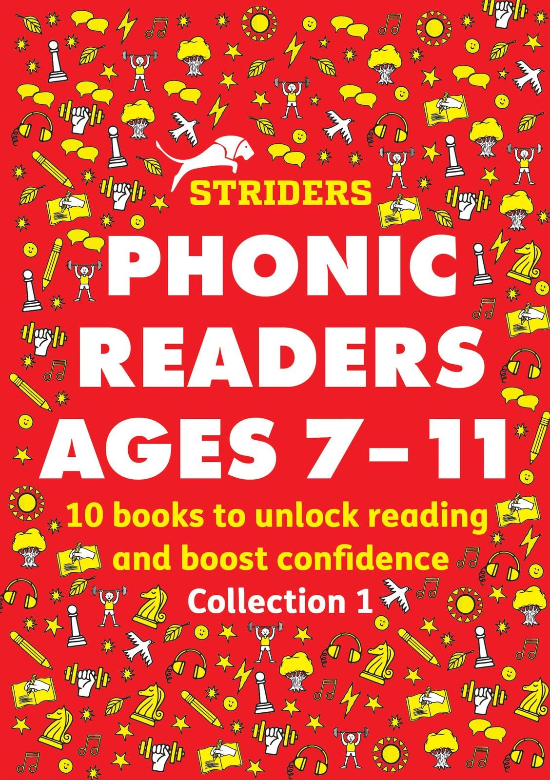 Striders Phonic Readers Collection 1 - x10 high-low decodable readers for ages 7+