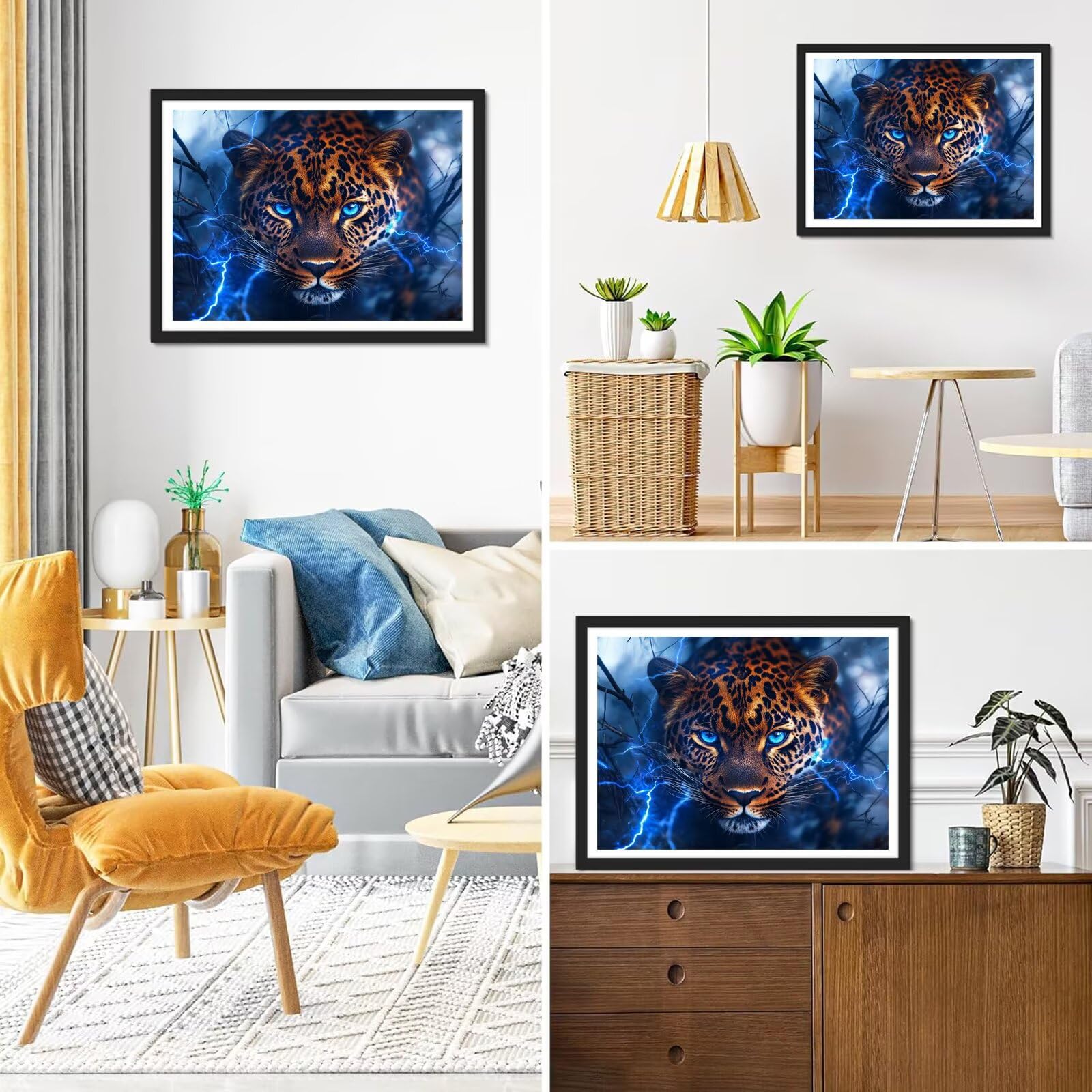 Diamond Painting Aurora, 5D Diamond Painting Erwachsene 70x90cm qw1-667