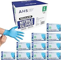 Vista 16 de American Hospital Supply Guantes de nitrilo, paquete de guantes de quimioterapia, sin polvo, de grado médico, guantes de examen Industrial