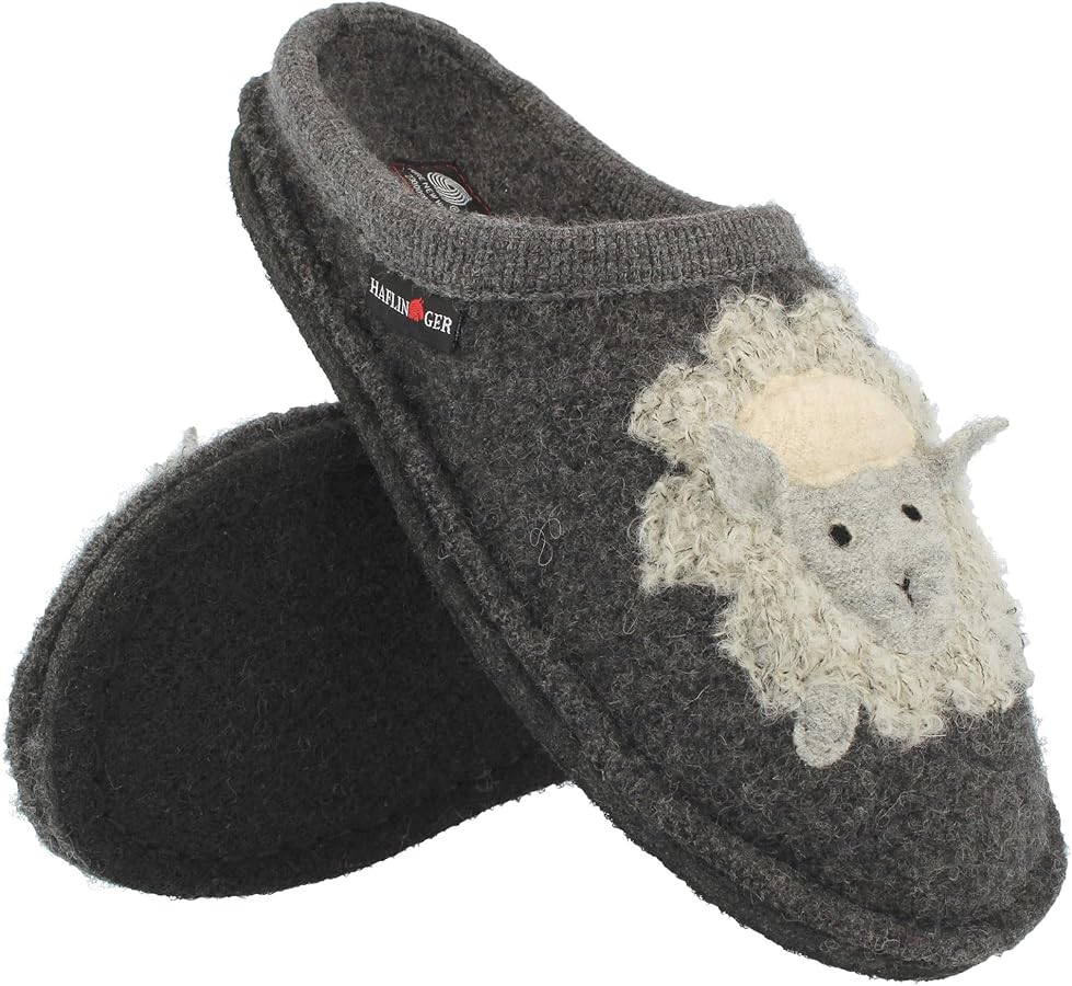 Haflinger Pantofole Donna AR Olivia 313052 In Lana Bollita – Morbide, Lavabili, Con Supporto Plantare