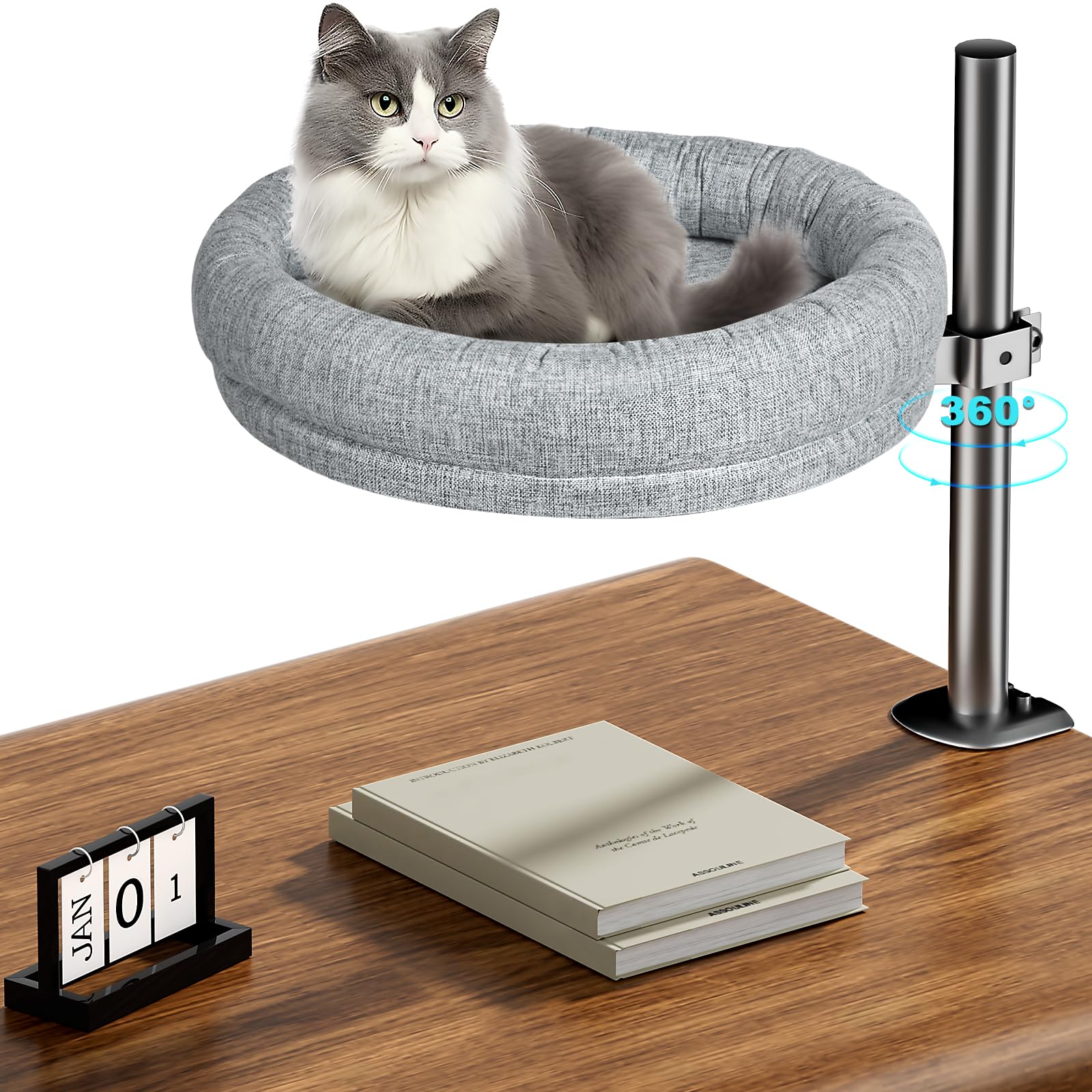 CUIPINGOO Cat Desk Bed