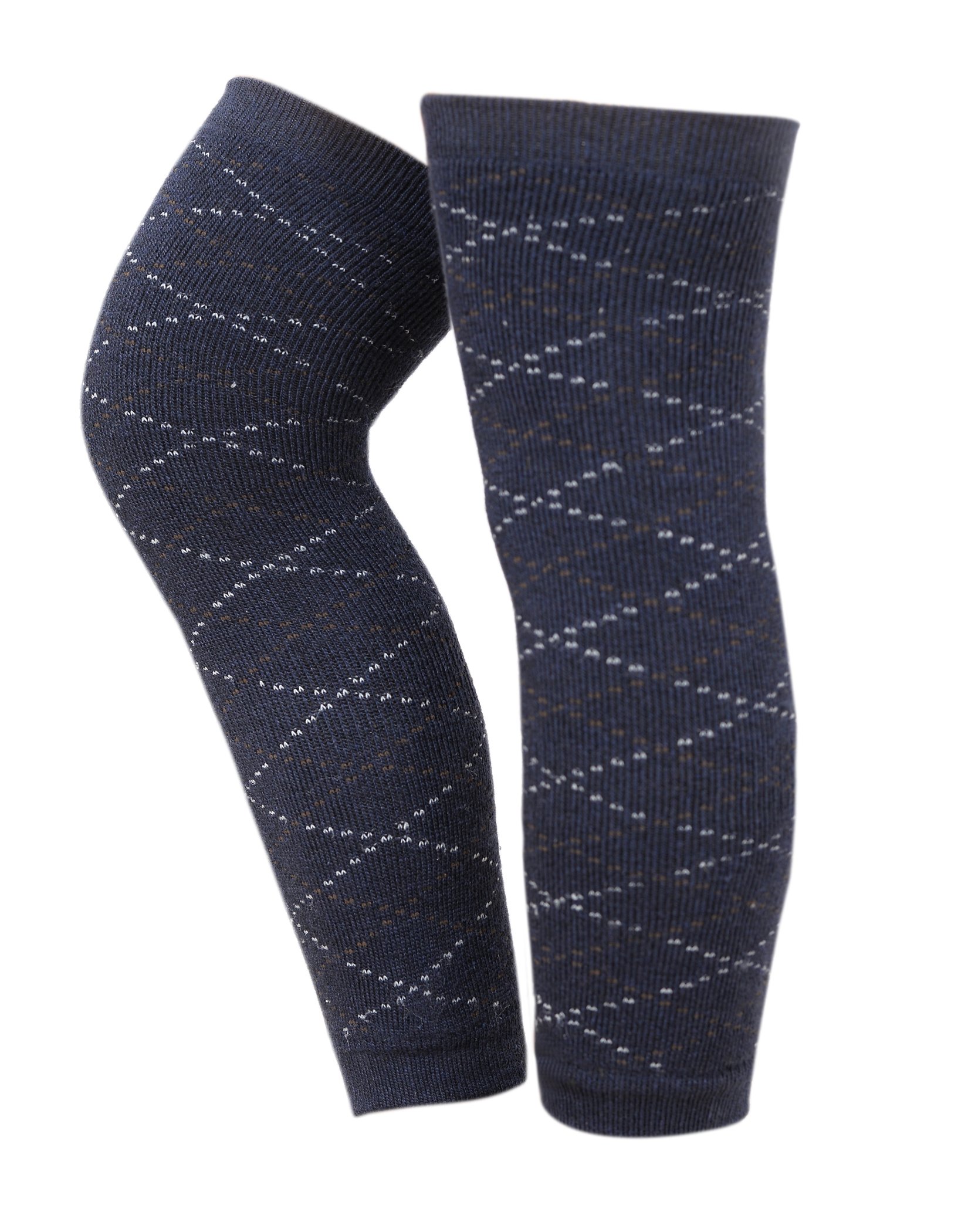 Krystle Men's Woolen Warm Winter Protective Knee Cap (Light Grey, Free Size)-picture-23