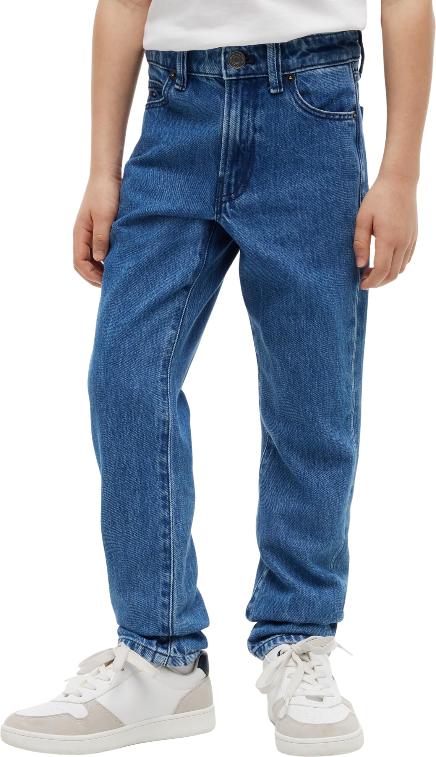 Tommy Hilfiger Jungen Andere Jeans Straight Mid Wash Jeans Kb0kb10467